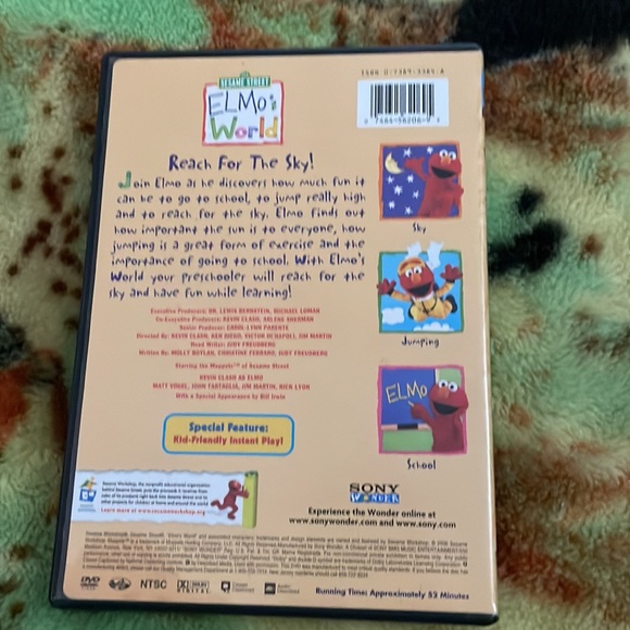 Sesame Street Elmo’s World Reach for the sky DVD - Picture 3 of 3